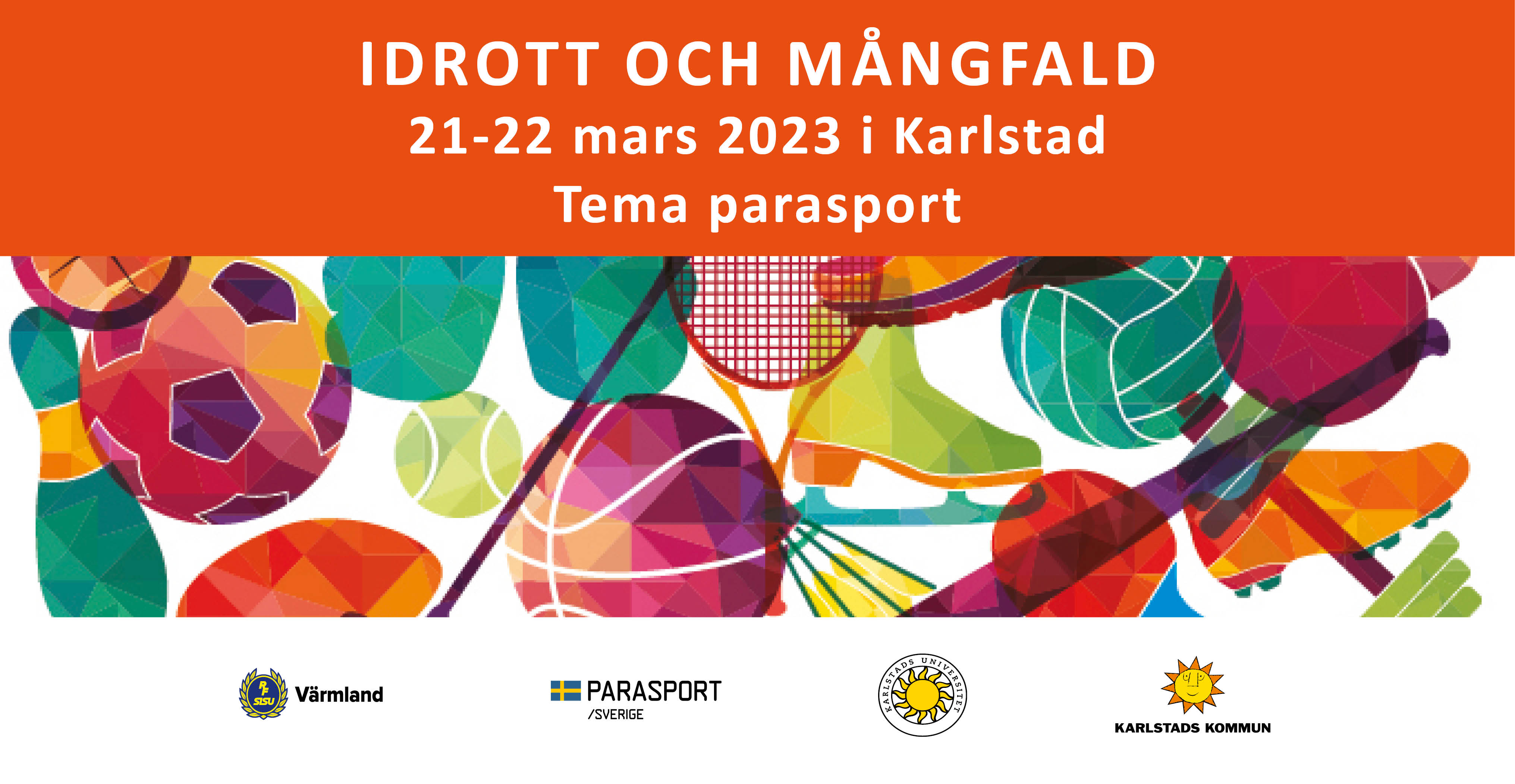 Idrott och mångfald 2023, 21-22 mars, i Karlstad.