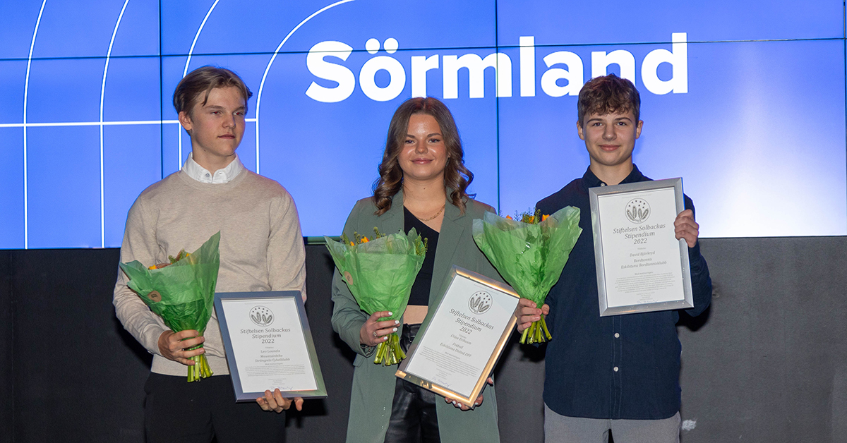 Nominerade och vinnaren av Sörmlands Idrottsprofil 2022